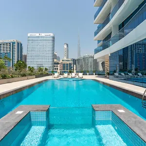 Exclusive Globalstay In Business Bay Free Parking & More! شقة دبي